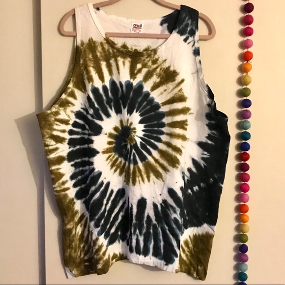 Anvil Other - Tie dye tank 2XL